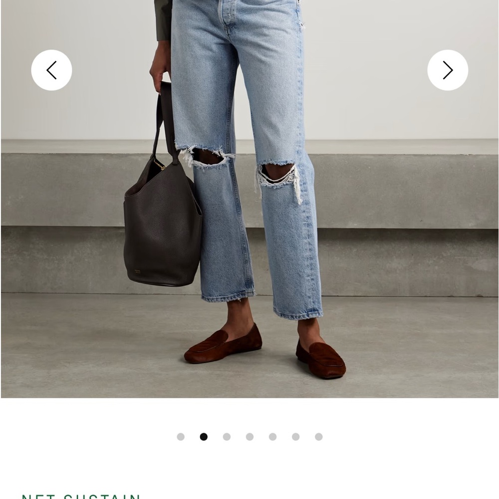 Agolde straight leg Distressed Jeans